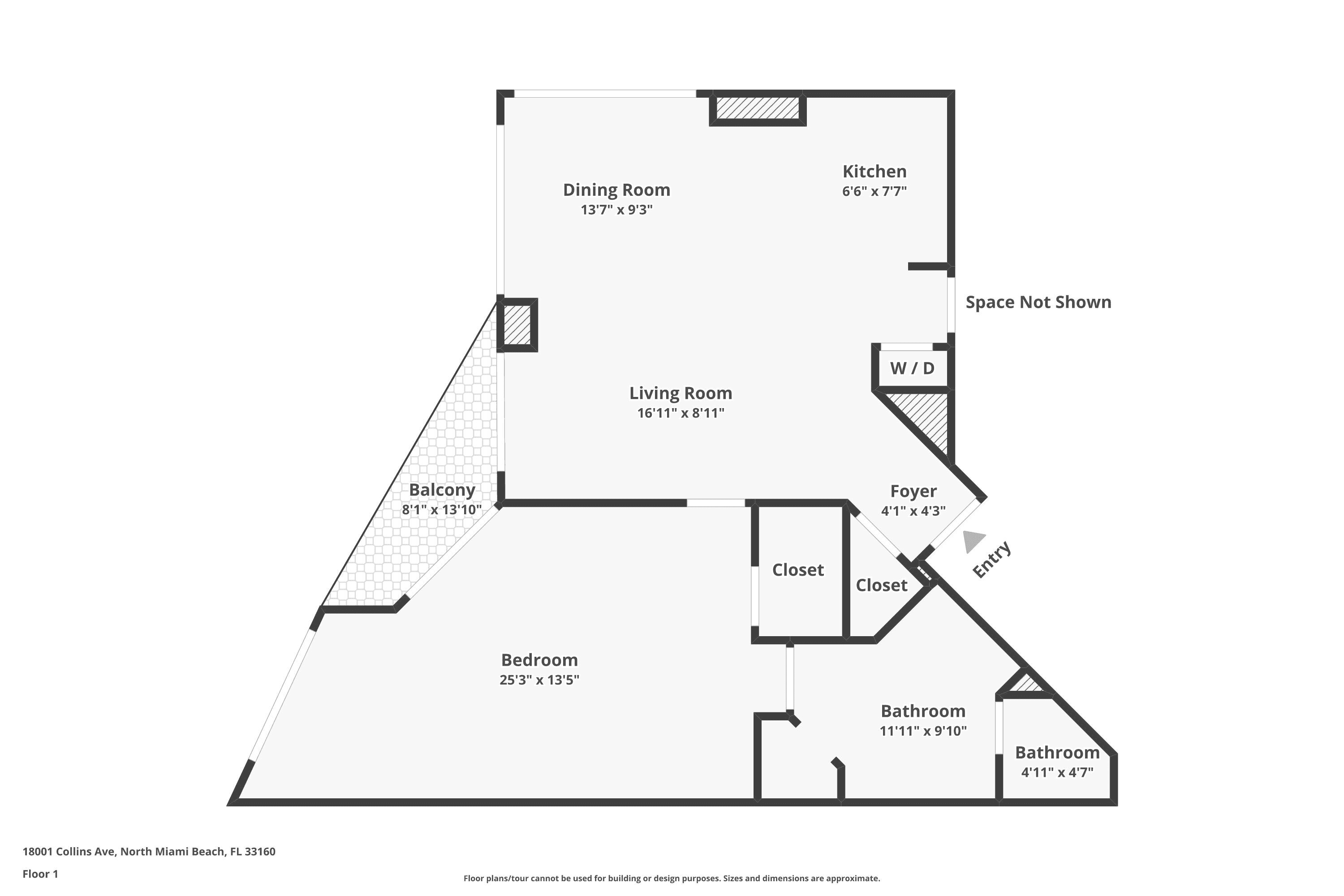 18001 Collins Avenue 2614, Sunny Isles Beach, FL 33160, Unit 2614 - Photo 1